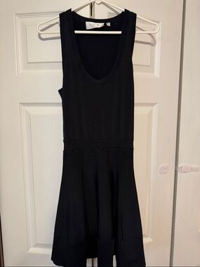 A.L.C. Black Sleeveless Scoop-Neck dress.  Stretch material size M